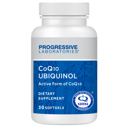 CoQ10 Ubiquinol, 30 Softgels , Brand_Progressive Labs Form_Softgels Requires Consultation Size_30 Softgels softgels