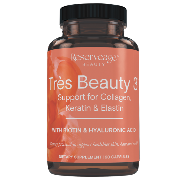 Tres Beauty 3, 90 Capsules , Brand_Reserveage Form_Capsules Size_90 Capsules