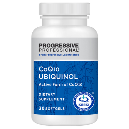 CoQ10 Ubiquinol 100mg, 30 Softgels , Brand_Progressive Labs Form_Softgels Requires Consultation Size_30 Softgels softgels
