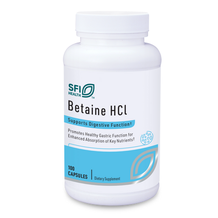 Betaine HCI, 100 Capsules