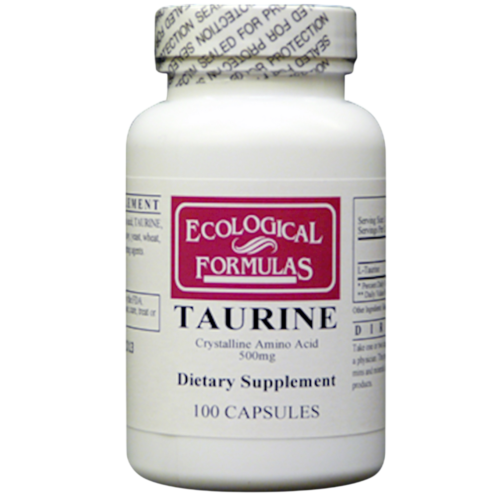 Taurine, 100 Capsules