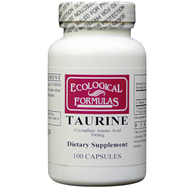Taurine, 100 Capsules