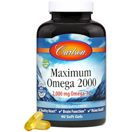 Maximum Omega 2000 (Bonus Bottle), 90 Softgels