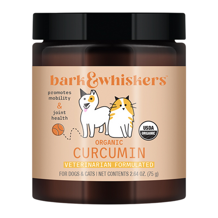 Organic Curcumin for Dogs & Cats, 75 g Powder