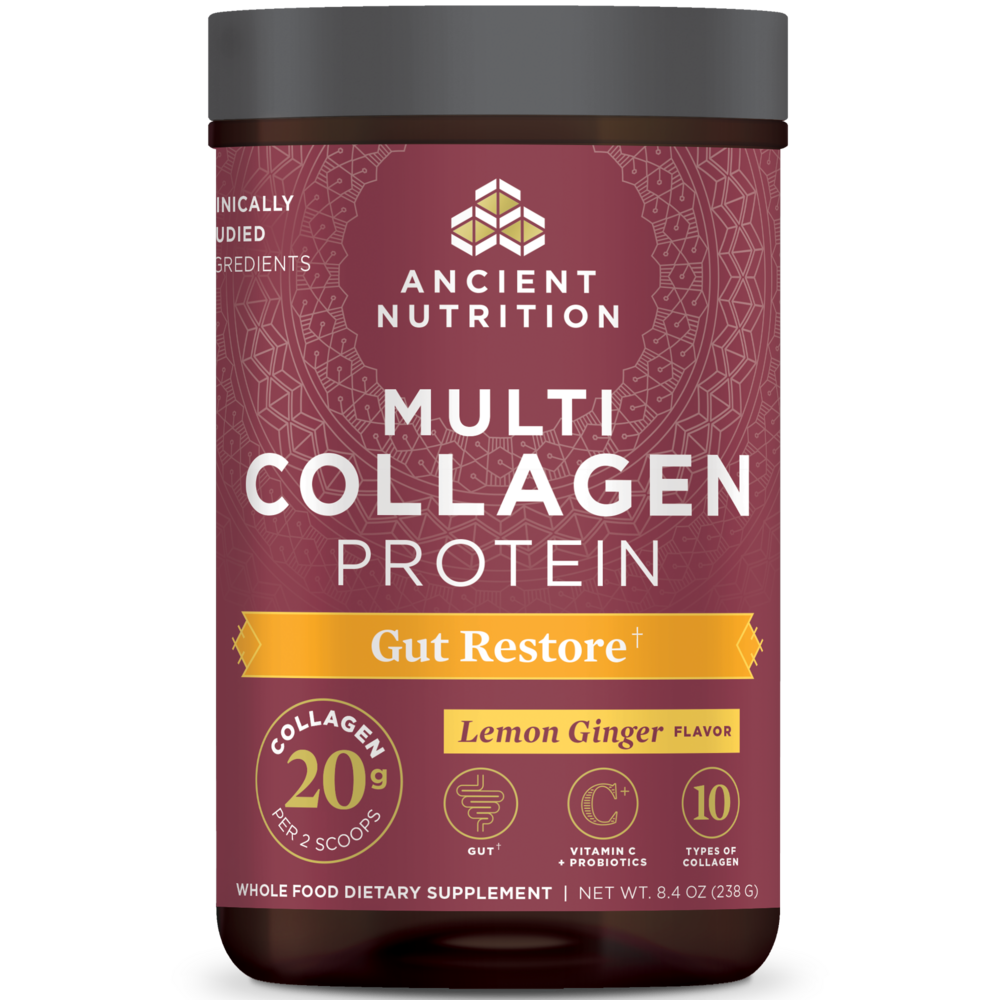 Ancient Nutrition Multi Collagen Protein Gut Restore - front