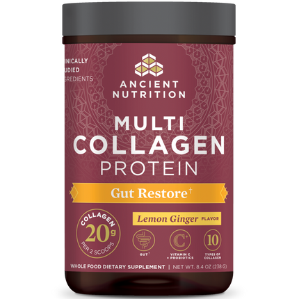 Ancient Nutrition Multi Collagen Protein Gut Restore - front