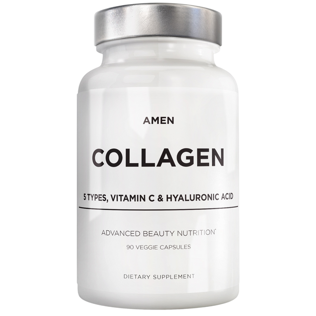 Amen Collagen 5 Types, 90 capsules — front