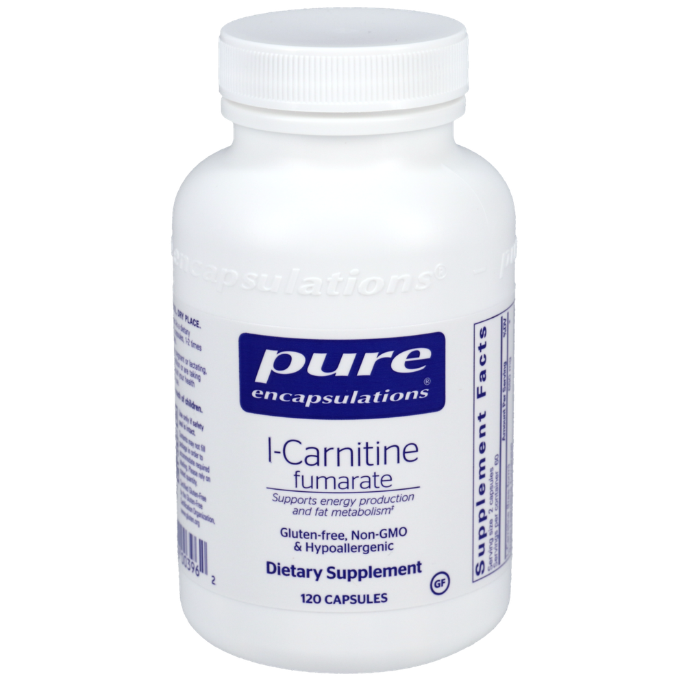 l-Carnitine fumarate, 120 Capsules , Brand_Pure Encapsulations caps Emersons