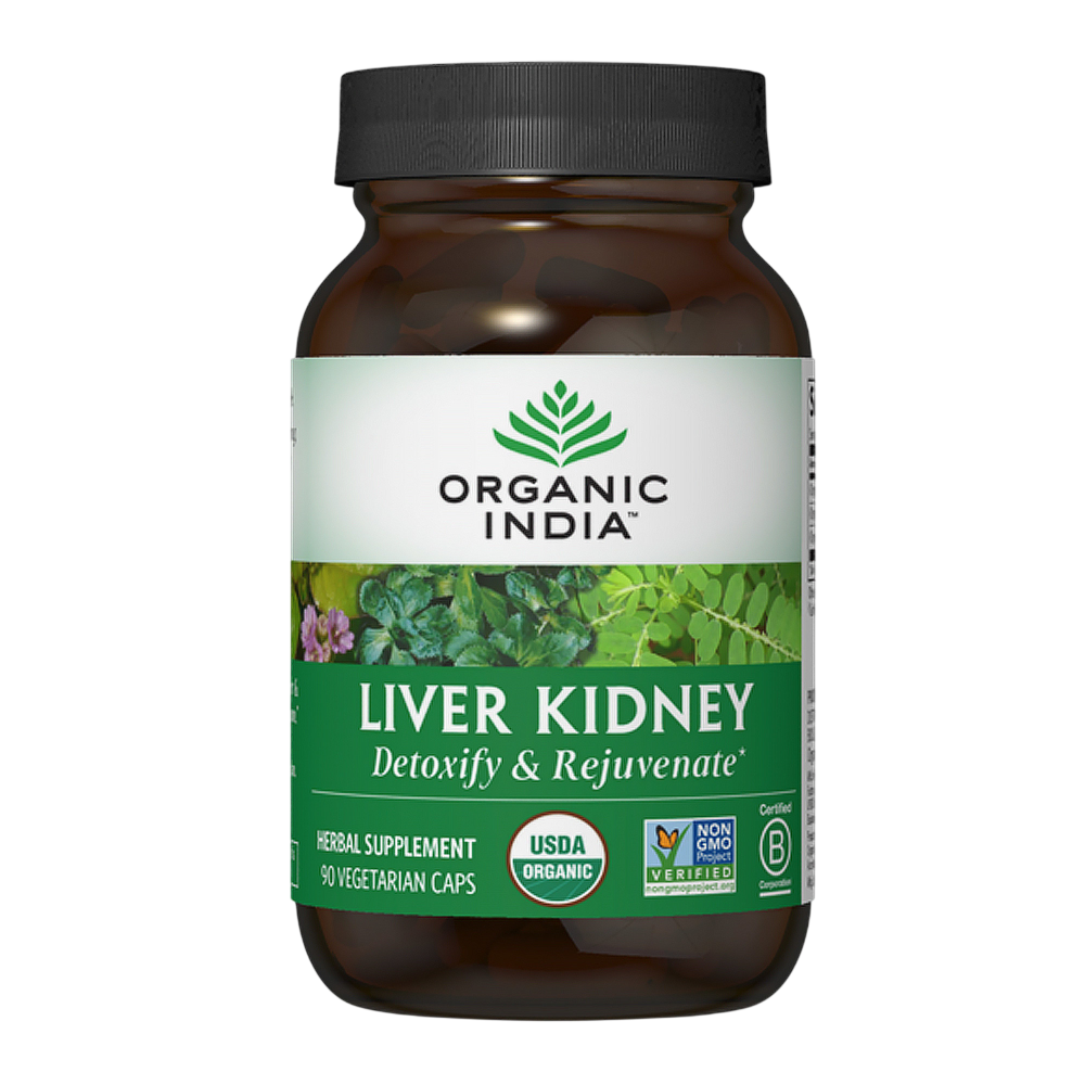 Liver Kidney, 90 Vegetarian Capsules , Ayurveda Brand_Organic India Form_Capsules