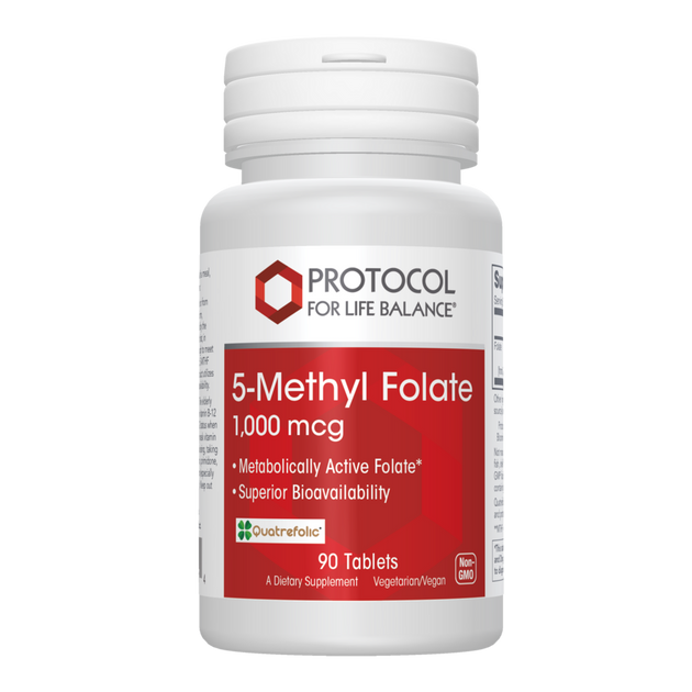 5-Methyl Folate 1,000mcg, 90 Tablets , Brand_Protocol for Life Balance Form_Tablets Requires Consultation Size_90 Tablets tablets