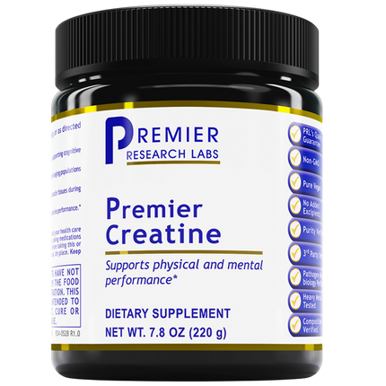 Premier Creatine Monohydrate, 220 Grams , Brand_Premier Research Labs Form_Powder powder Requires Consultation Size_220 Grams