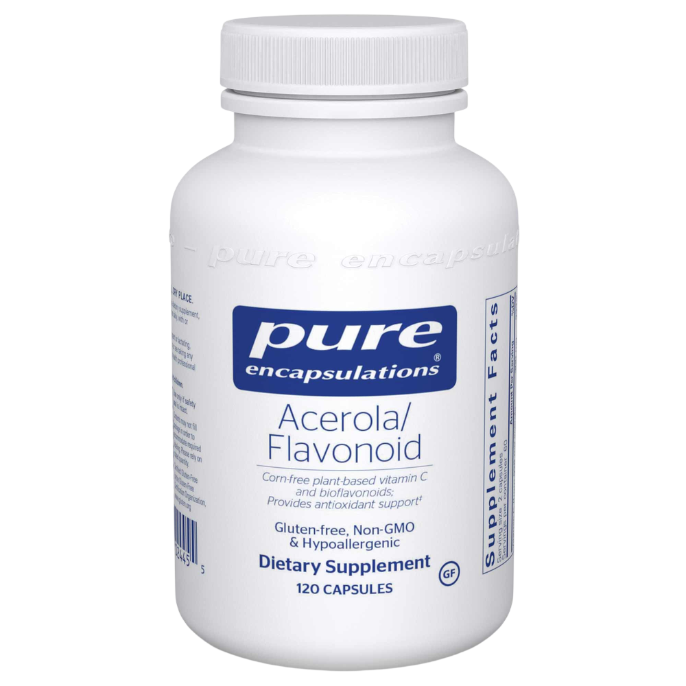 Acerola/Flavonoid, 120 Capsules , Brand_Pure Encapsulations Form_Capsules Requires Consultation Size_120 Capsules
