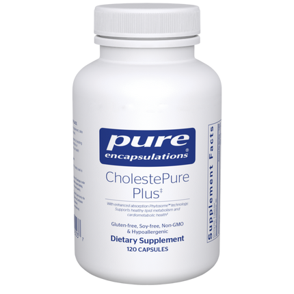 CholestePure Plus, 120 capsules , Brand_Pure Encapsulations caps Capsules Cardiovascular Support Cholesterol Support Emersons Heart Health Phytosterols Pure Encapsulations