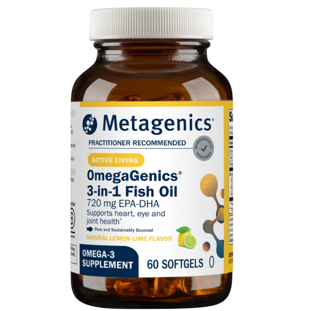 OmegaGenics® EPA-DHA 720, Lemon Flavor, 60 Softgels , Emersons Emersons-Alt Form_Softgels softgels
