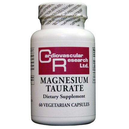 Magnesium Taurate 125mg, 60 Capsules