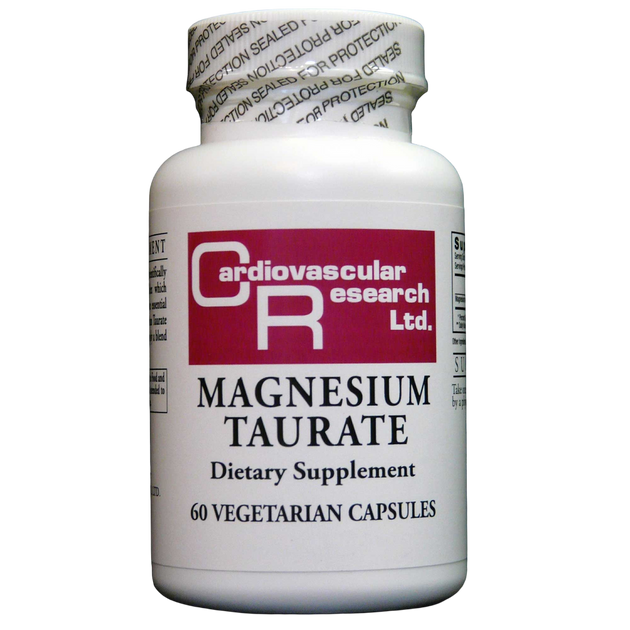 Magnesium Taurate 125mg, 60 Capsules