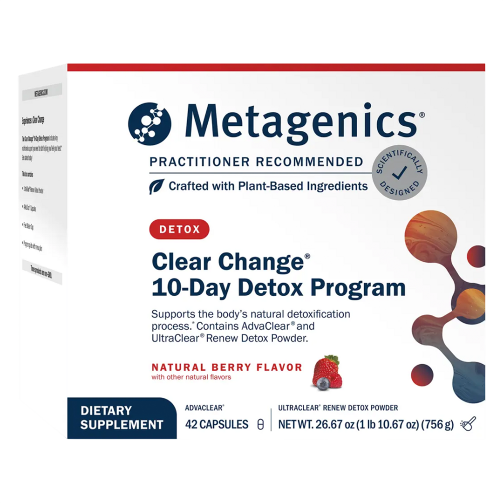 Clear Change®, Berry Flavor, 28.88 Oz (819 g) and 42 AdvaClear Capsules , Emersons Emersons-Alt