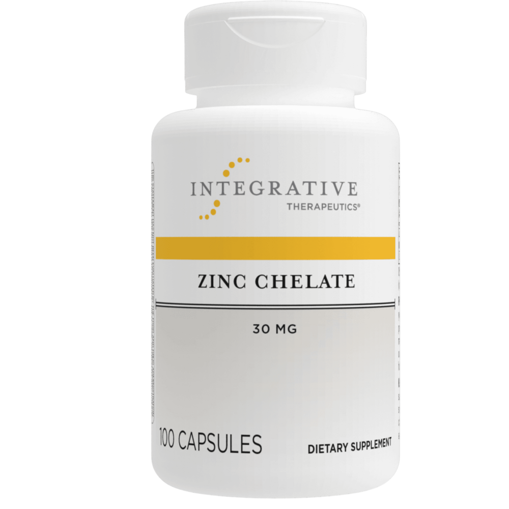 Zinc Chelate 30mg, 100 Capsules