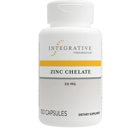 Zinc Chelate 30mg, 100 Capsules