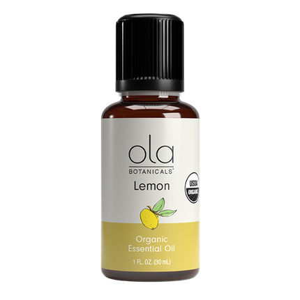Organic Lemon Essential Oil, 1 oz