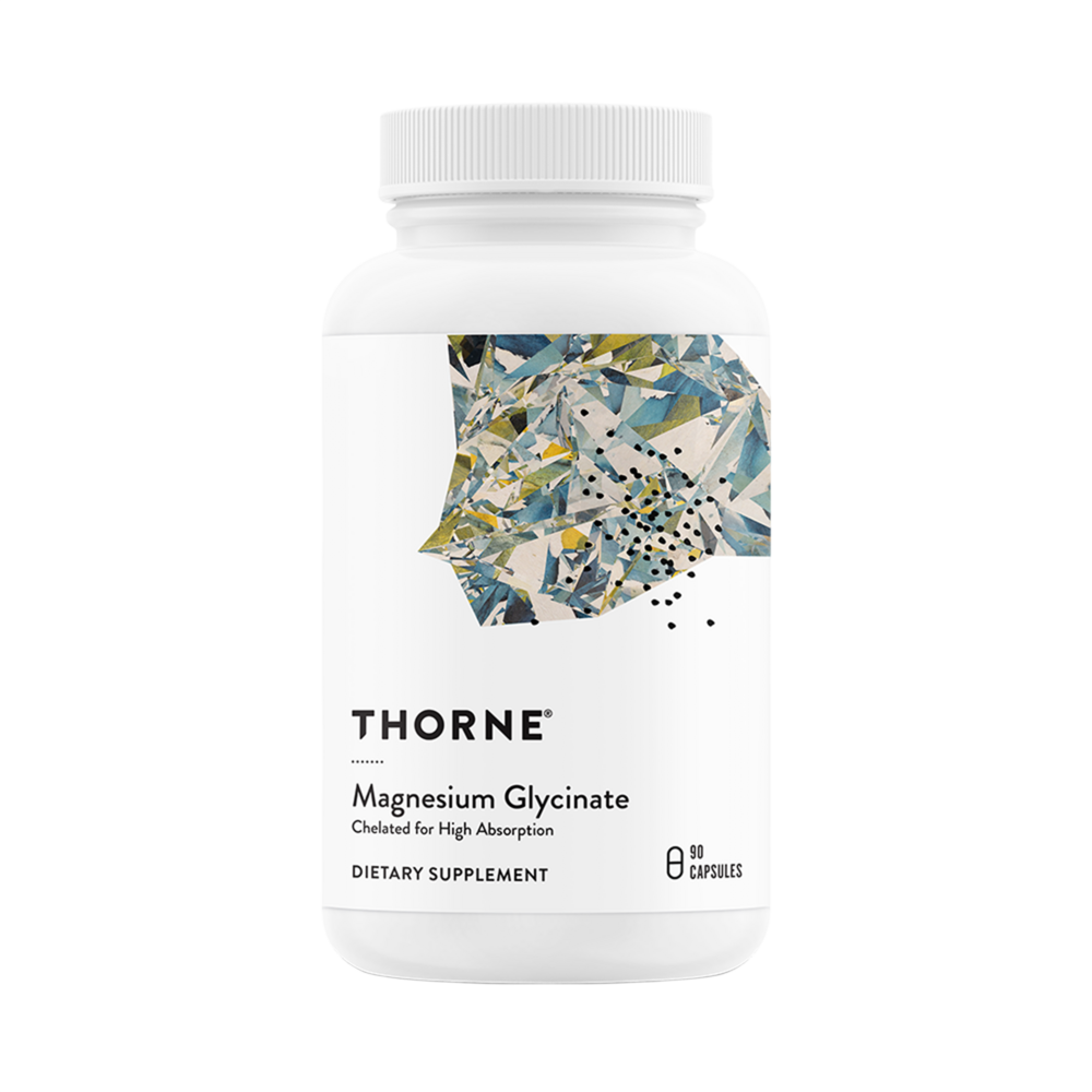 Magnesium Glycinate, 90 Capsules , Brand_Thorne Research Form_Capsules Size_90 Capsules