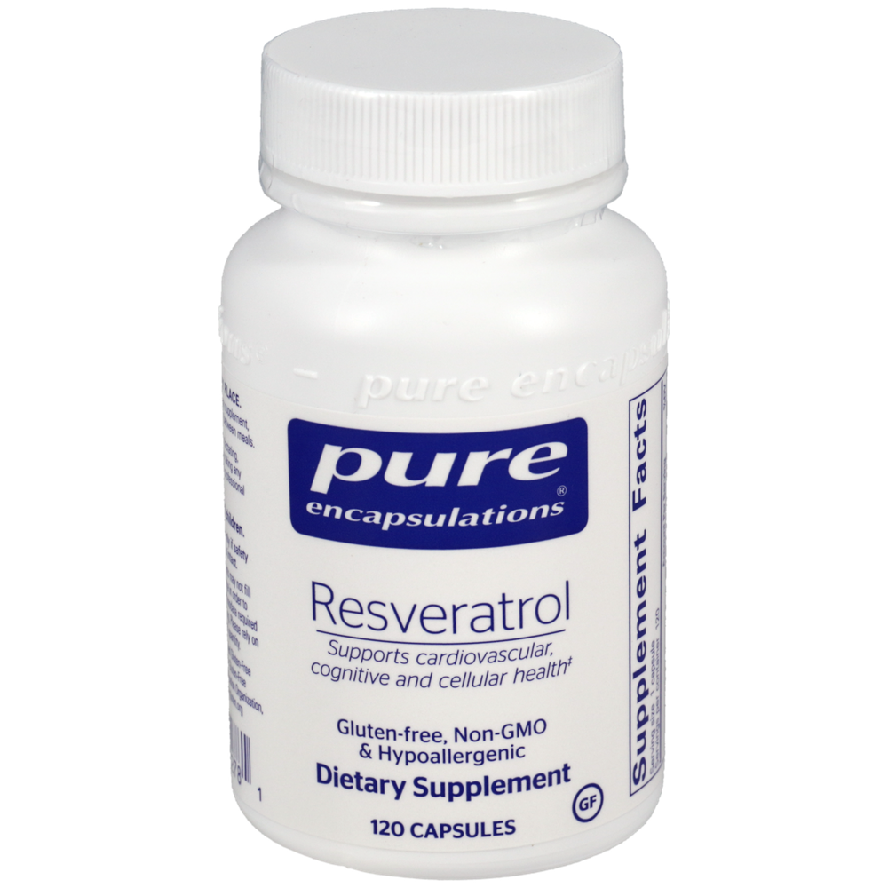 Resveratrol, 120 Capsules , Brand_Pure Encapsulations Form_Capsules Requires Consultation Size_120 Capsules