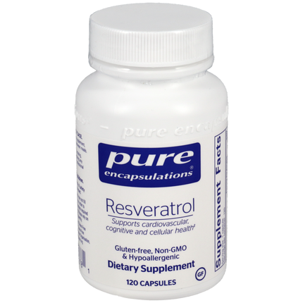 Resveratrol, 120 Capsules , Brand_Pure Encapsulations Form_Capsules Requires Consultation Size_120 Capsules