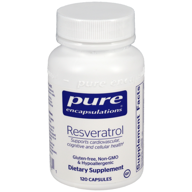 Resveratrol, 120 Capsules , Brand_Pure Encapsulations Form_Capsules Requires Consultation Size_120 Capsules