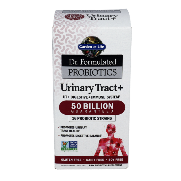 Dr. Formulated Probiotics Urinary Tract+ Cooler, 60 Capsules