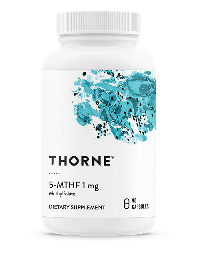 5-MTHF 1 mg, 90 Capsules , Brand_Thorne Research Form_Capsules Size_90 Capsules
