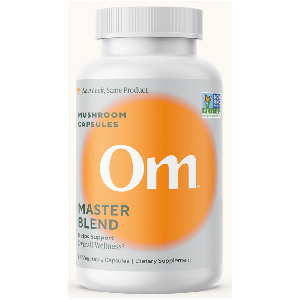 Mushroom Master Blend, 80 caps , Brand_OM Organic Mushroom Nutrition Form_Capsules
