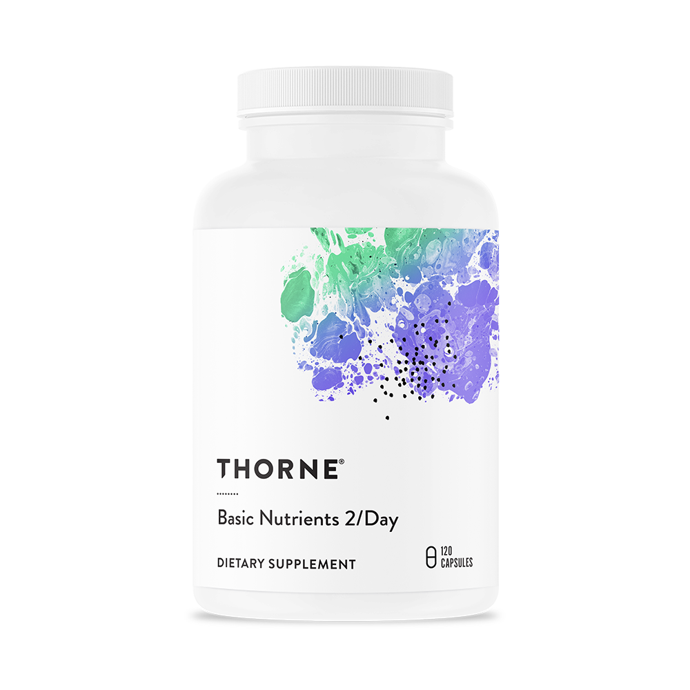 Basic Nutrients 2/Day, 120 Capsules , Brand_Thorne Research Form_Capsules Size_120 Capsules