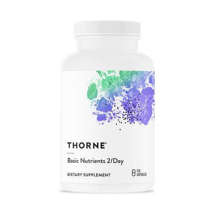 Basic Nutrients 2/Day, 120 Capsules , Brand_Thorne Research Form_Capsules Size_120 Capsules