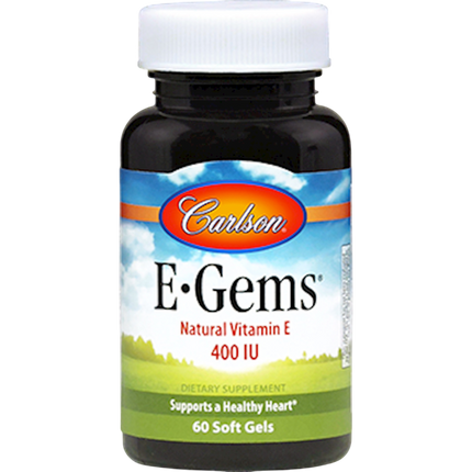 E-Gems® 400IU, 60 Softgels