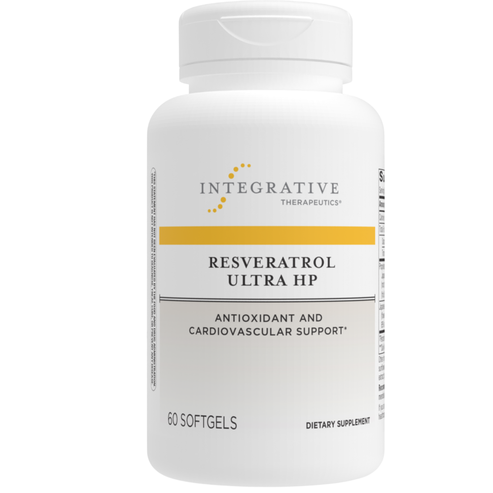 Resveratrol Ultra (High Potency), 60 Softgels