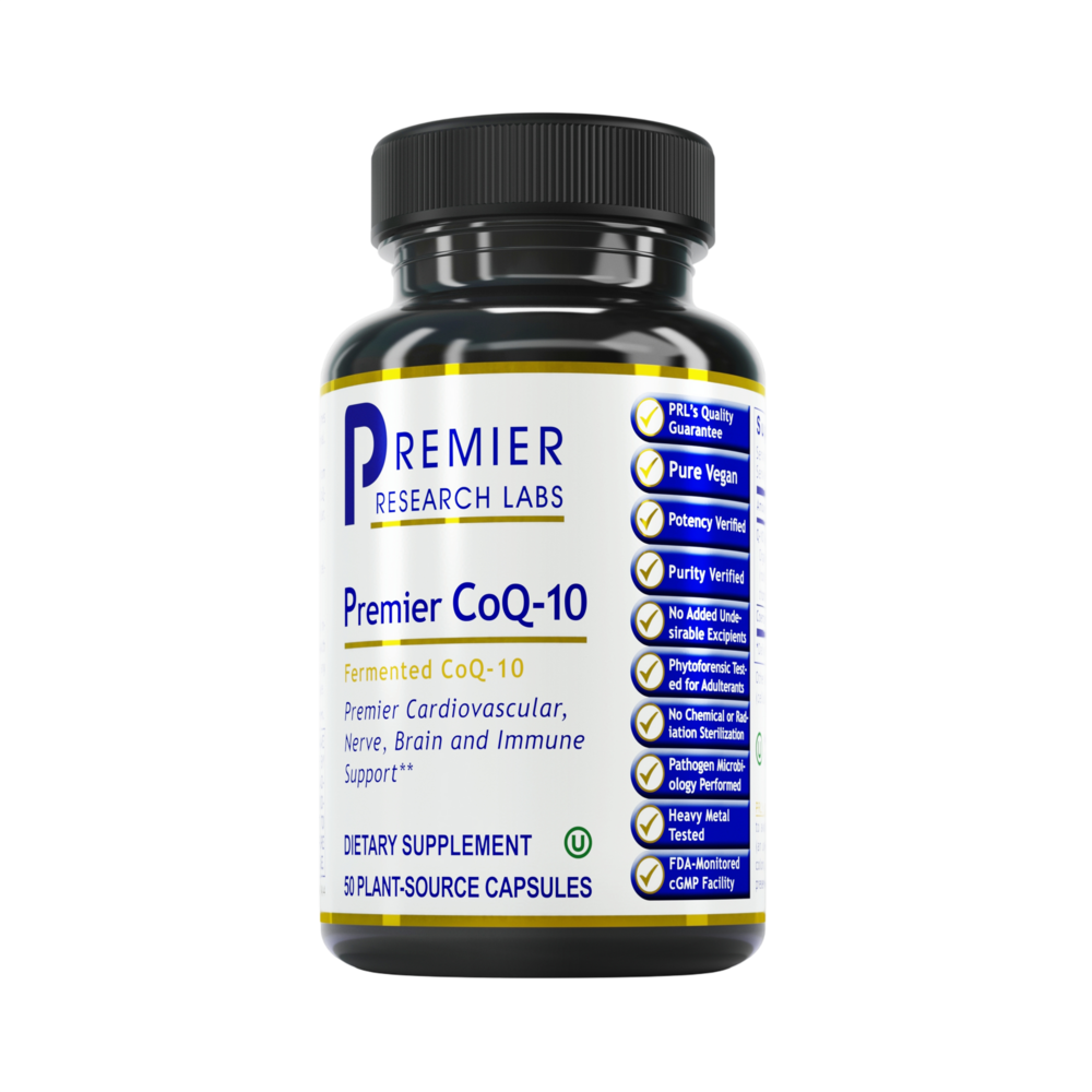 Premier CoQ-10, 50 Capsules , Brand_Premier Research Labs capsules Form_Capsules Requires Consultation Size_50 Capsules
