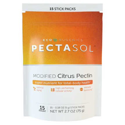 Pectasol Plain Powder Stick Packs, 15 Packets