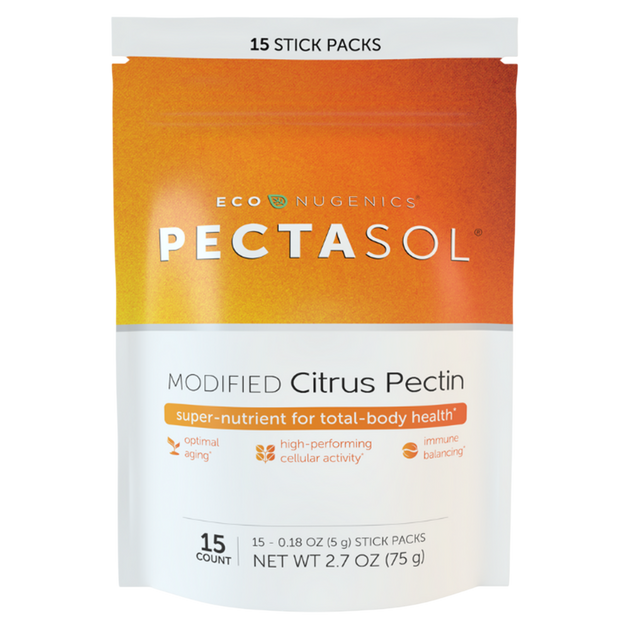 Pectasol Plain Powder Stick Packs, 15 Packets