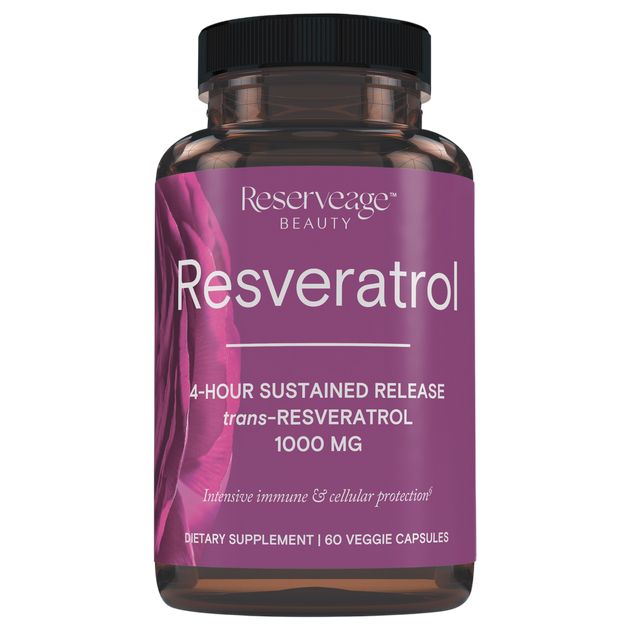 Resveratrol 1000mg, 60 Capsules , Brand_Reserveage Form_Capsules Requires Consultation Size_60 Capsules