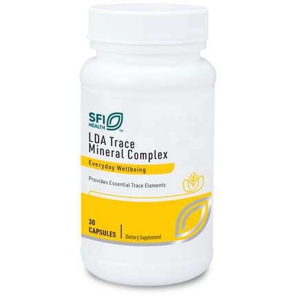 LDA Trace Mineral Complex, 30 Capsules