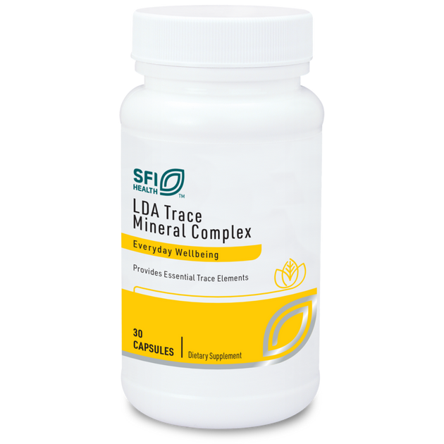 LDA Trace Mineral Complex, 30 Capsules