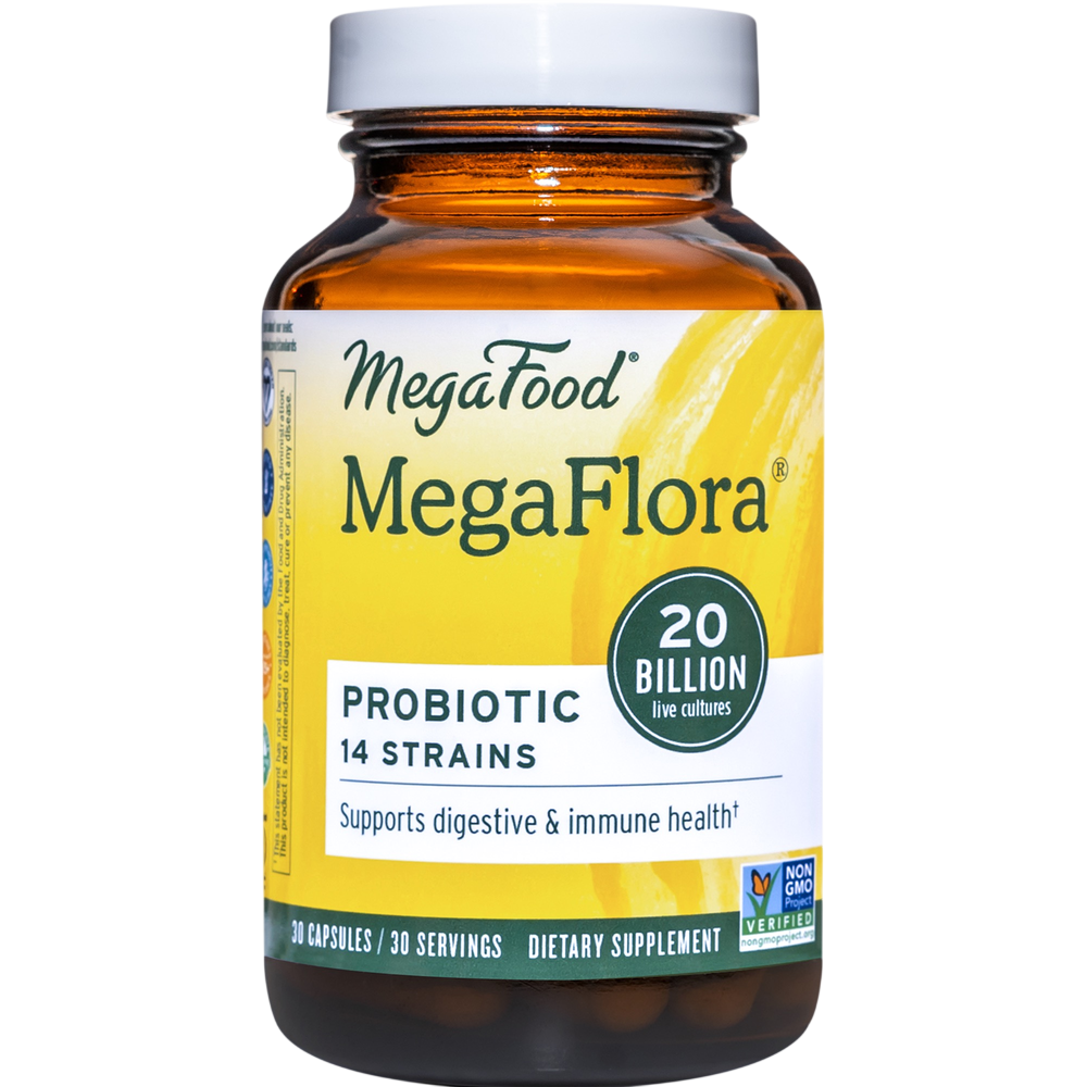 MegaFlora® Probiotic, 30 Capsules