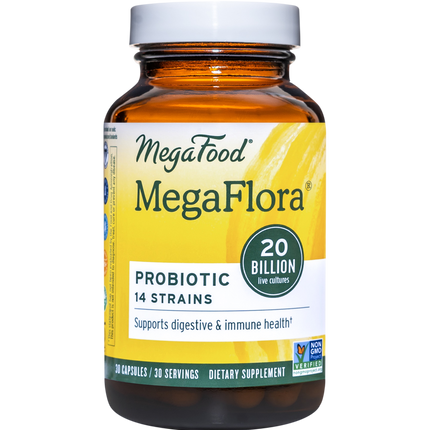 MegaFlora® Probiotic, 30 Capsules