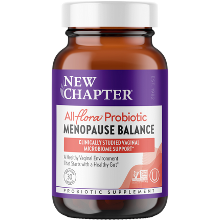 All Flora Probiotic Menopause Balance, 30 capsules