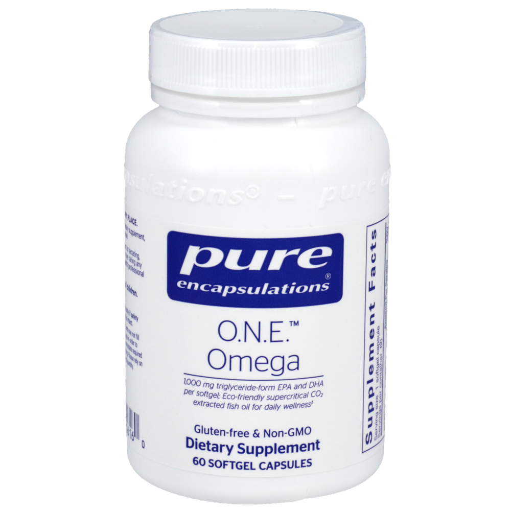 O.N.E.™ Omega, 60 Softgels , Brand_Pure Encapsulations Emersons Form_Softgels Requires Consultation Size_60 Softgel Capsules softgels