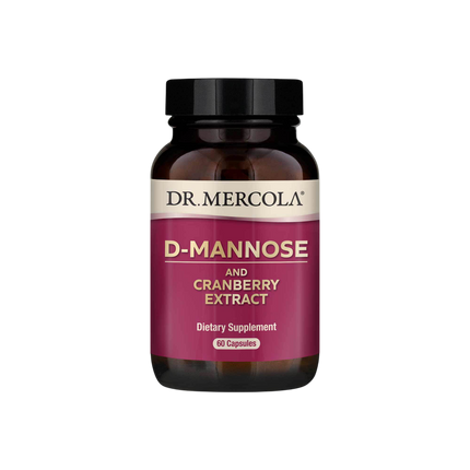 D-Mannose and Cranberry Extract, 60 Capsules