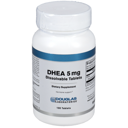 DHEA 5mg Dissolvable Tablets, 100 Tablets