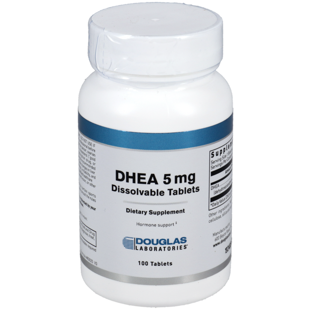 DHEA 5mg Dissolvable Tablets, 100 Tablets