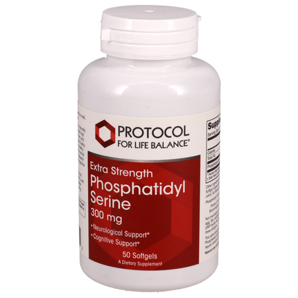 Phosphatidyl Serine 300mg, 50 Softgels , Brand_Protocol for Life Balance Form_Softgels Requires Consultation Size_50 Softgels softgels