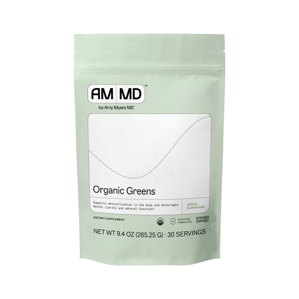 Amy Myers MD Organic Greens - front
